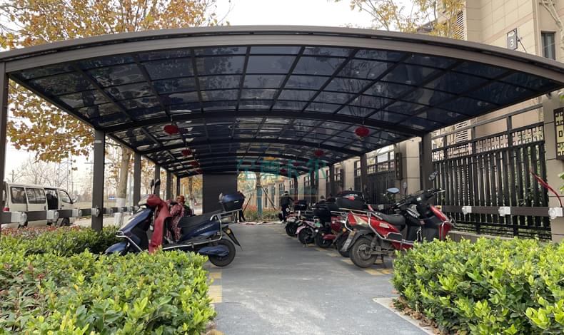 電動車遮陽棚停車棚哪家好？