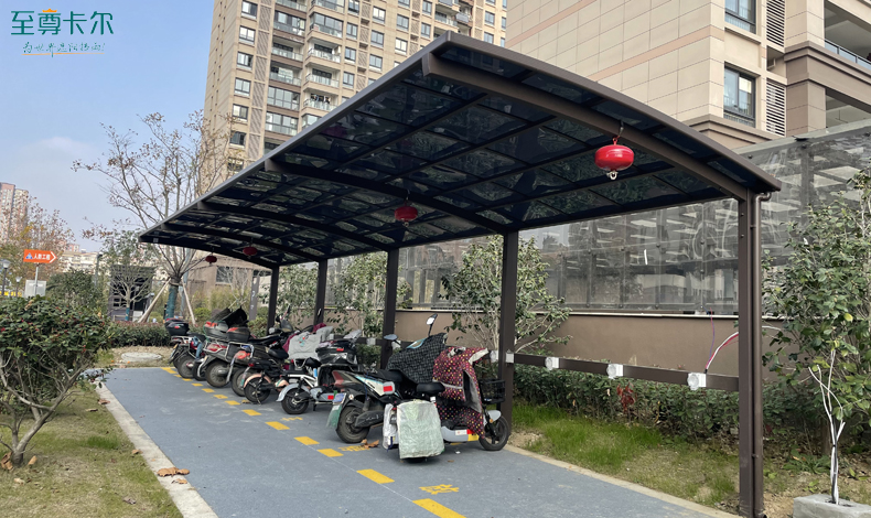 小區(qū)電動(dòng)車棚定制安裝？